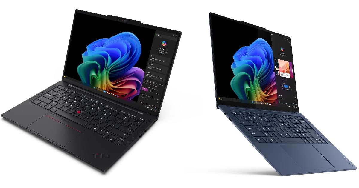 لنوو لپ‌تاپ‌های Yoga Slim 7x و ThinkPad T14s Gen 6 را با پشتیبانی از کوالکام معرفی کرد.